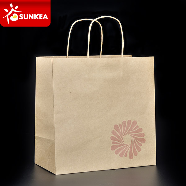 Kraft Paper Carry Bags with Handle
