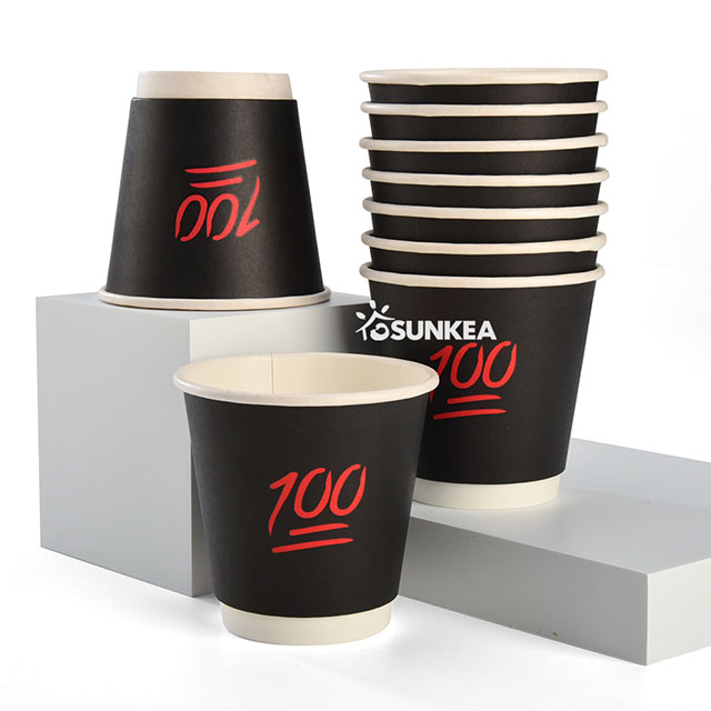 20 oz. Custom Printed Recyclable Double Walled Paper Cup 120/Pack