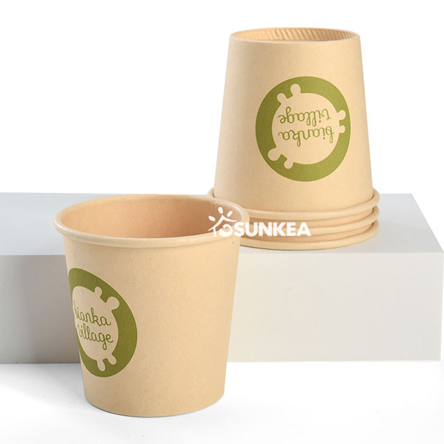 Disposable Sampling bamboo fiber paper cup