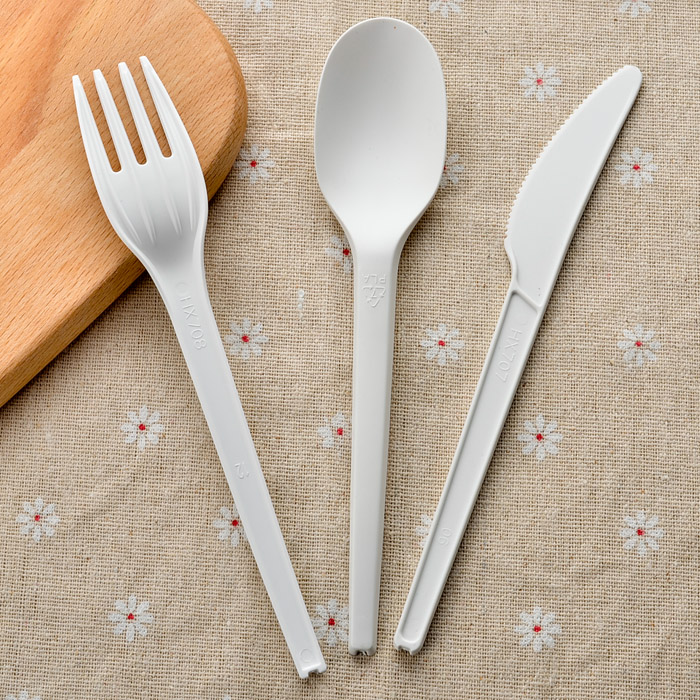 Compostable Eco-friendly Biodegradable CPLA Plastic Cutlery