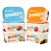 Rectangle Ice Cream Bowl with Paper Lid