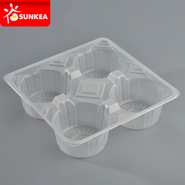 Disposable PP plastic coffee cup carrier