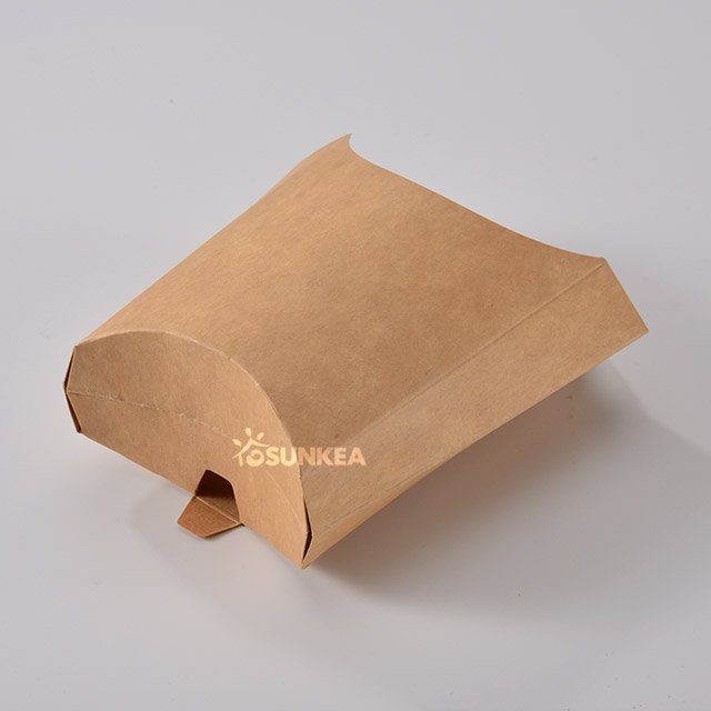 Environmentally-friendly Kraft Paper Chip Box