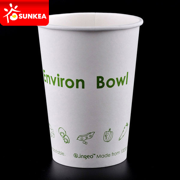  Paper Soup Cup with Clear Lid