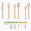  Wooden Knife & Fork & Spoon Cutlery