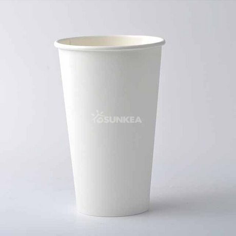 Vending plastic cup - 180 - brown - lengthways fluted – Hämmerle Kaffee GmbH