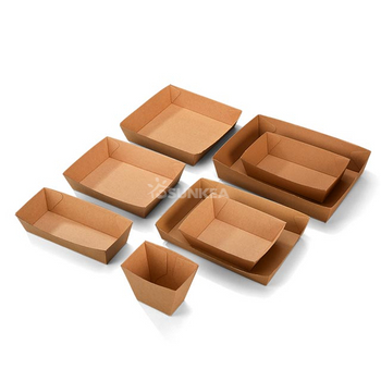 Kraft Paper Sushi Tray with PET Lid - Buy Sushi Paper Box, Kraft Sushi  Paper Box, sushi tray Product on Food Packaging - Shanghai SUNKEA Packaging  Co., Ltd.