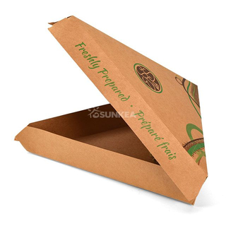  Single Slice Pizza Box with Hole
