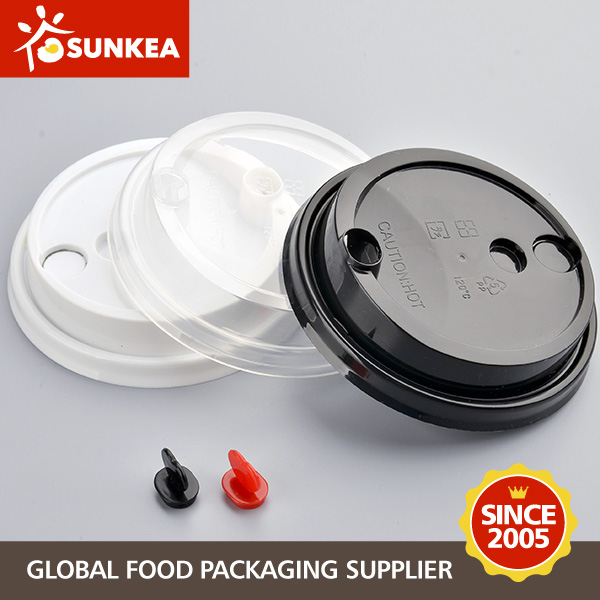 PP Material Injection Molded Leakproof Plastic Cup Lid Paper Cup Lid for  Hot Iced Coffee Bubble Tea - China Plastic Lid, Coffee Cup Lid