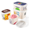 Ice Cream Box with Plastic lid and spoon