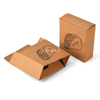 Tear-off sandwich/taco square paper food box