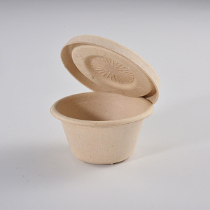 Compostable Wheat Straw Sauce Container
