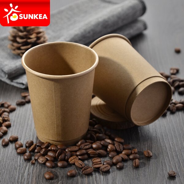 Double Wall Kraft Paper Coffee Cup