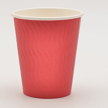 S ripple surface double wall coffee paper cup - Buy paper cup, coffee ...