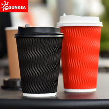 Buy Single Wall Red Paper Cup, 300 ml for Wholesale Prices in SaaMi