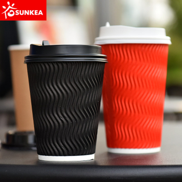 Double Wall Paper Coffee Cup - Buy double wall paper cup, paper cup,  insulated cups disposable Product on Food Packaging - Shanghai SUNKEA  Packaging Co., Ltd.