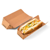Foldable Kraft Hot Dog Paper Holders