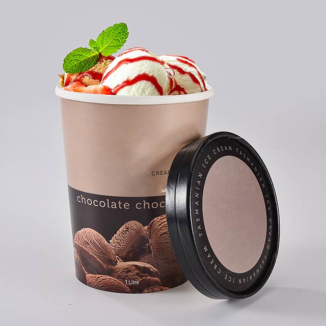 Custom Printed Ice Cream Tub