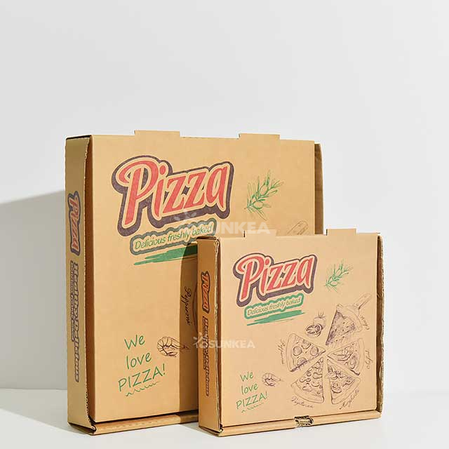 Customized Corrugated Cardboard Pizza Box
