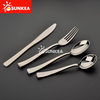 Disposable Plastic Silverware Cutlery Set with Shinny Finish