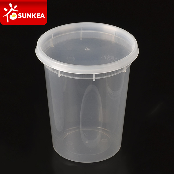 PP Plastic Soup Container with Lid