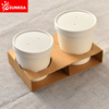 Brown Kraft Paper Cup Carrier 