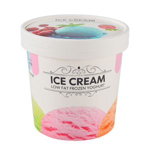 Custom Printed Paper Ice Cream Tub