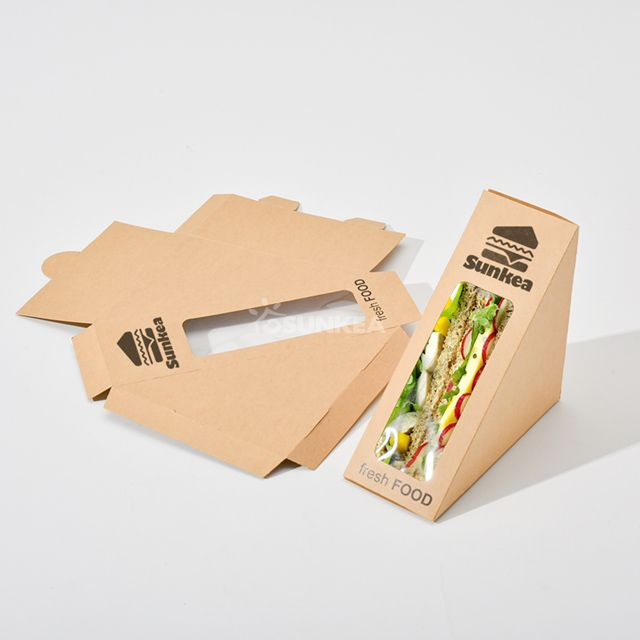 Single Tuck Design Sandwich Box
