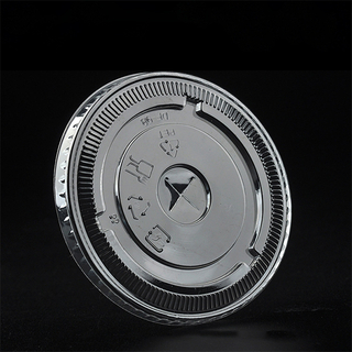 PET Clear Cold Flat Cup Lid