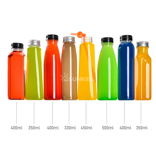 Juice Bottles, PET Plastic Juice Bottles