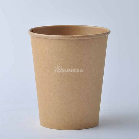 Single Wall Kraft Paper Coffee Cup - Buy paper cup, coffee paper cup ...