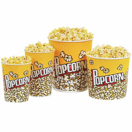 Popcorn deals paper cups