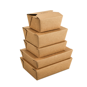 Kraft Paper Take Out Food Boxes Wholesale 