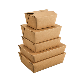 Wholesale Kraft Paper Takeout Deli Box
