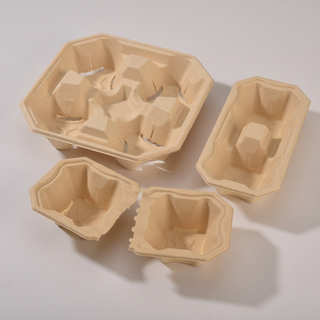  Bamboo Pulp Cup Holder 