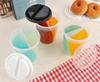 S-Shaped Sharing PP Injection Cup