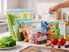 Plastic food zipper-lock bag