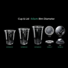  PET Cups - 7.8 / 9.0 / 9.2 / 9.5 / 9.8 / 10.7cm Rim Diameter